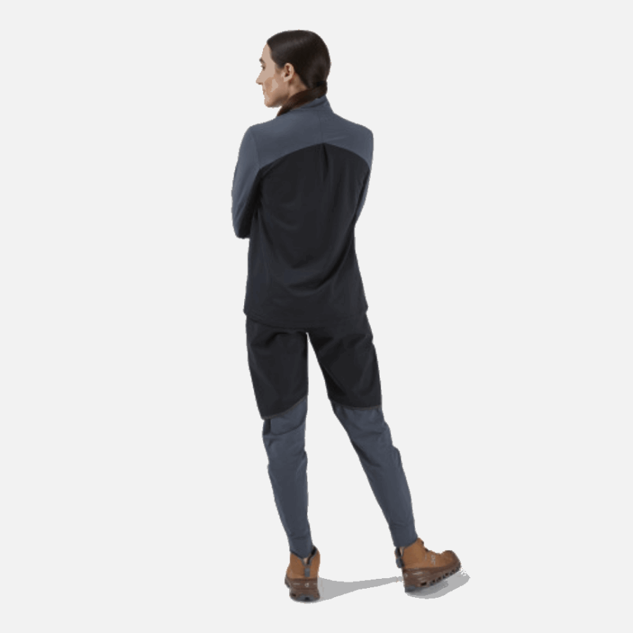 Pantalon Imperméable Sur Course Noir-foncé