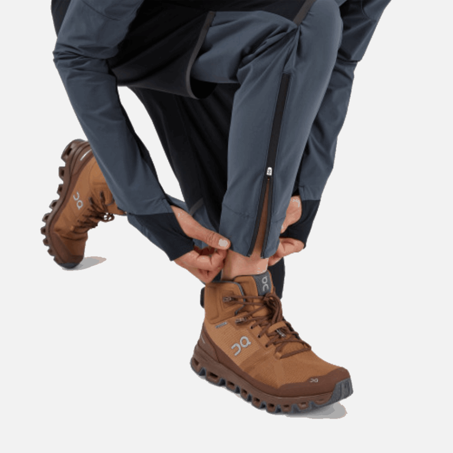 Pantalon Imperméable Sur Course Noir-foncé