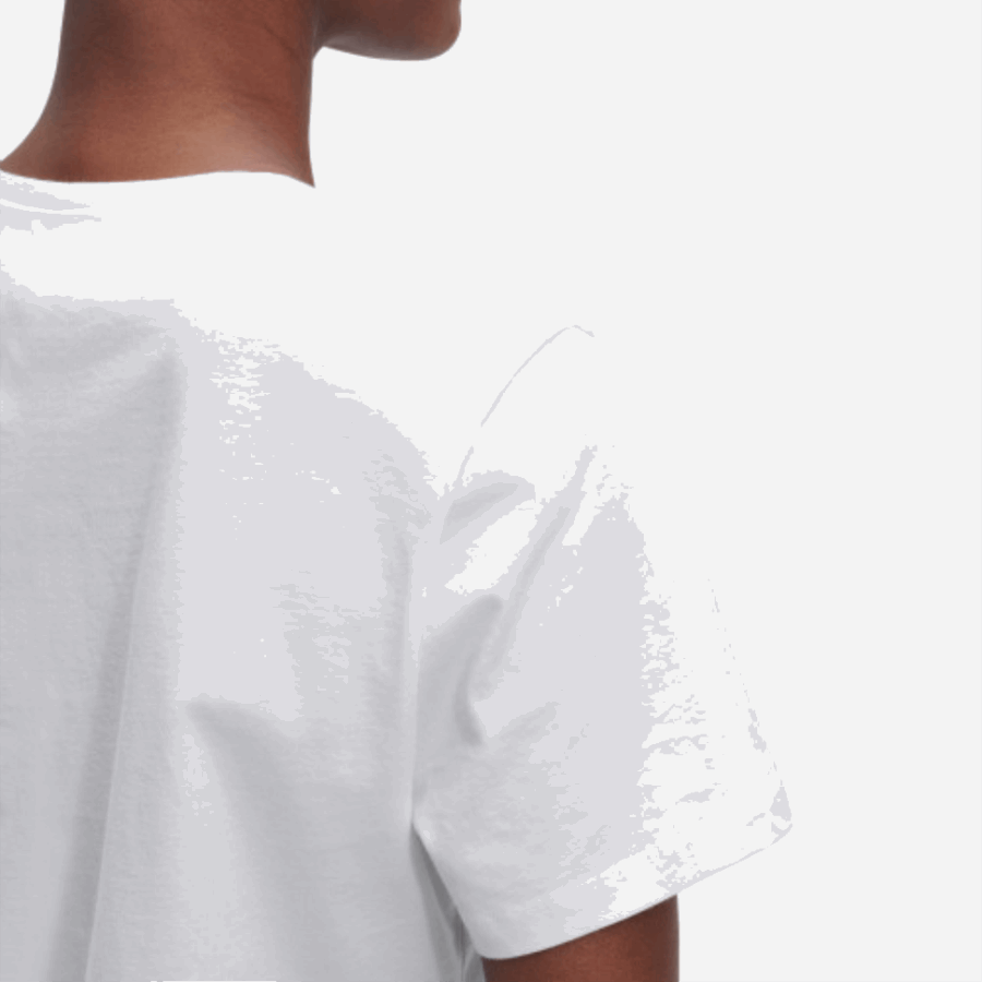 Sur La Course Graphique-t Blanc