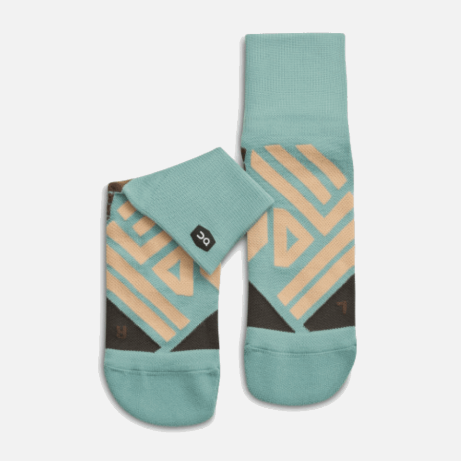 Mid Sock Sea-rosebrown En Cours D'exécution