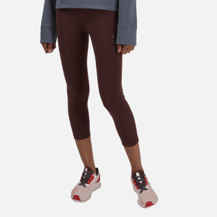 Sur Les Collants Running Active Mulberry