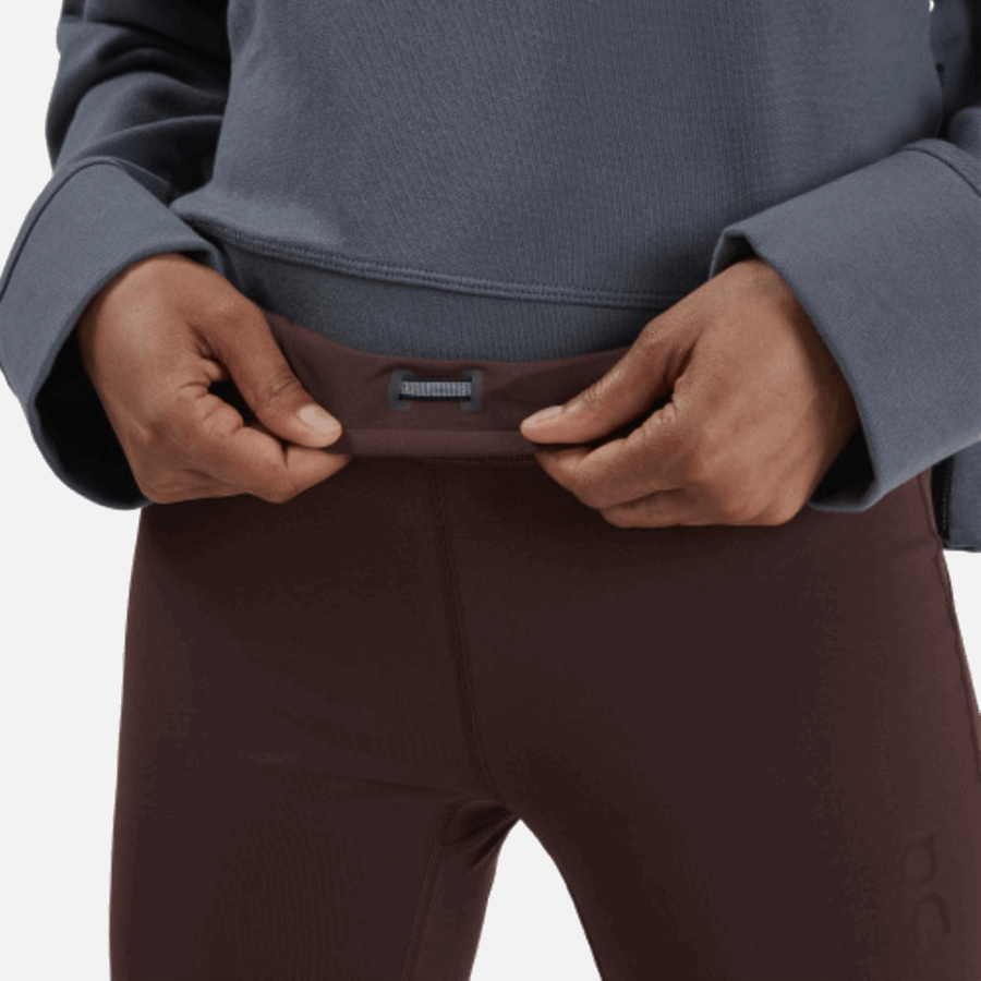 Sur Les Collants Running Active Mulberry