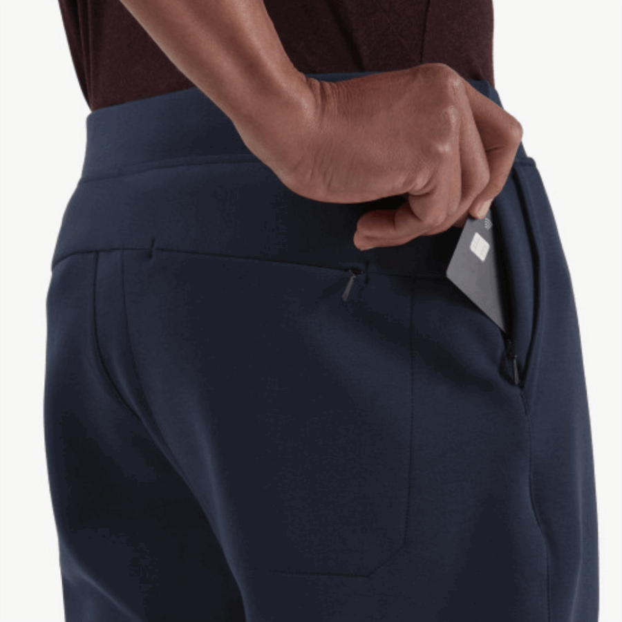 Pantalon De Survêtement Bleu Marine En Cours D'exécution