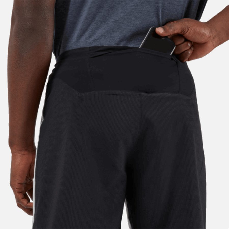 Short Léger Sur La Course à Pied Glacier-noir