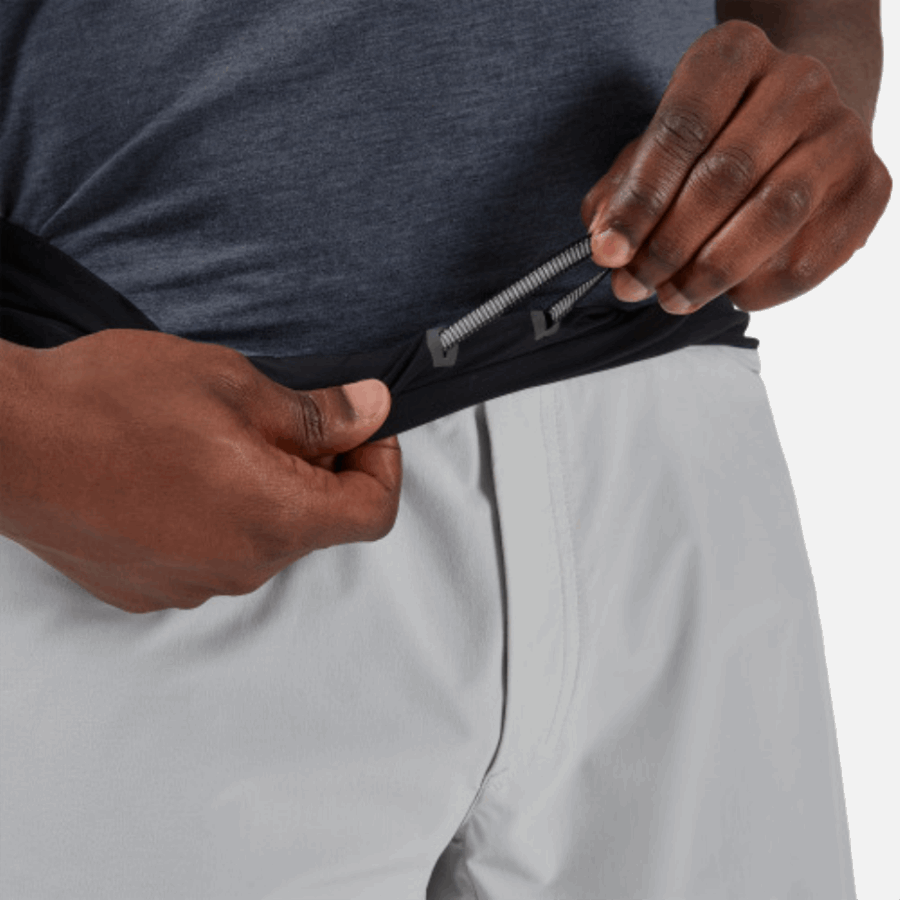 Short Léger Sur La Course à Pied Glacier-noir