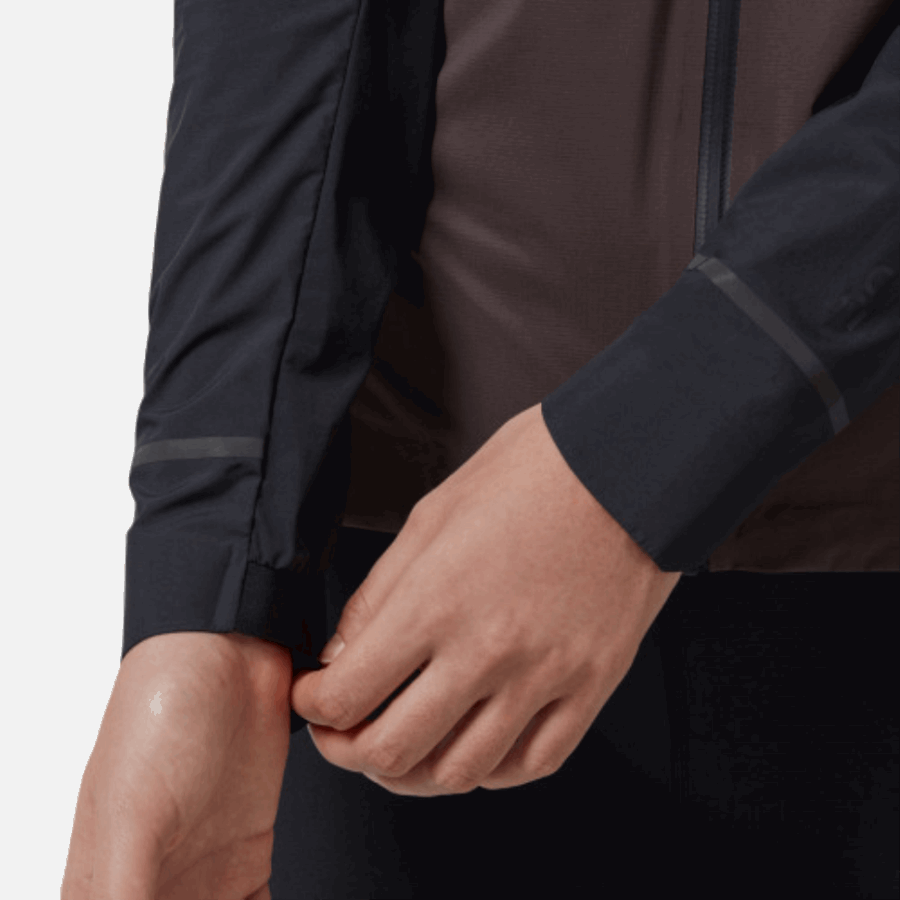 Sur Veste Météo Running Noir-caillou