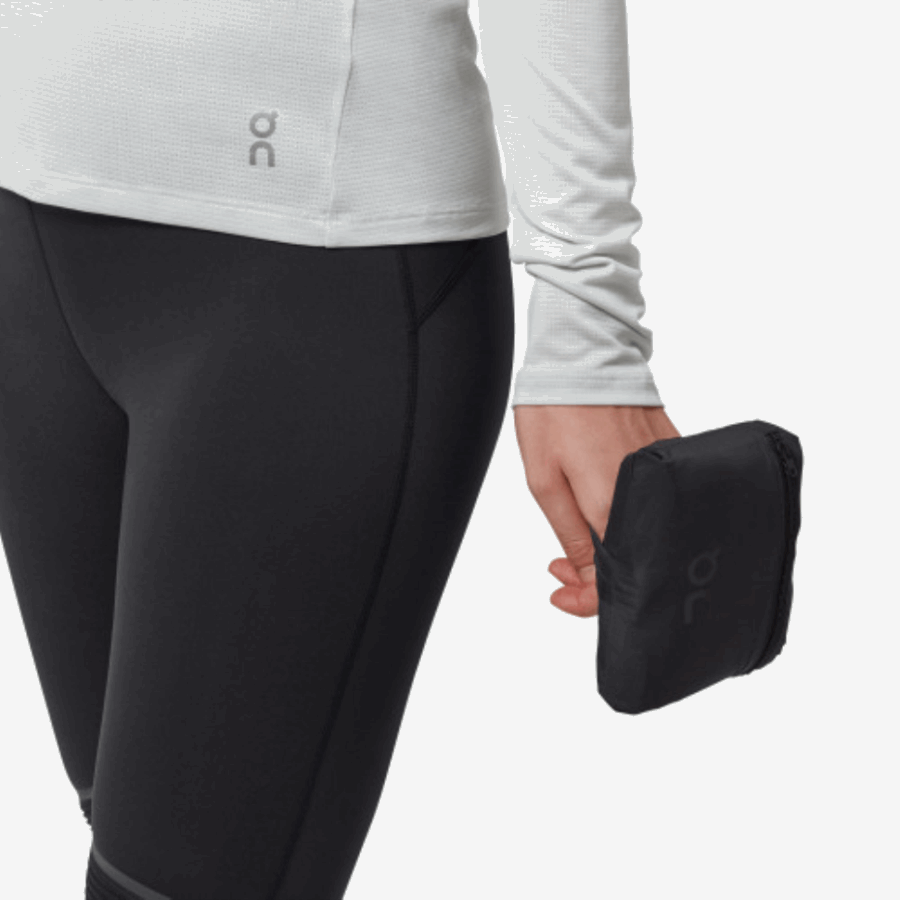 Sur Veste Météo Running Noir-caillou