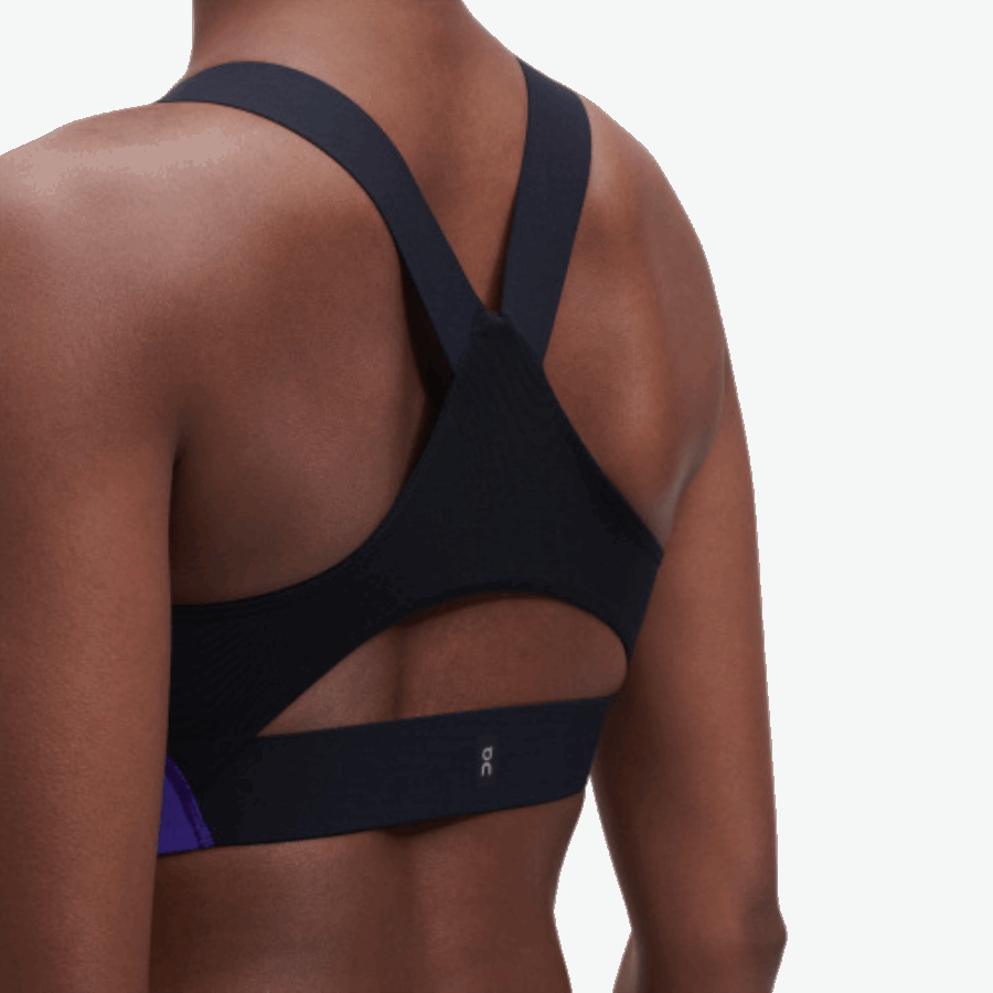 Sur La Brassière Running Performance Noir Crépusculaire
