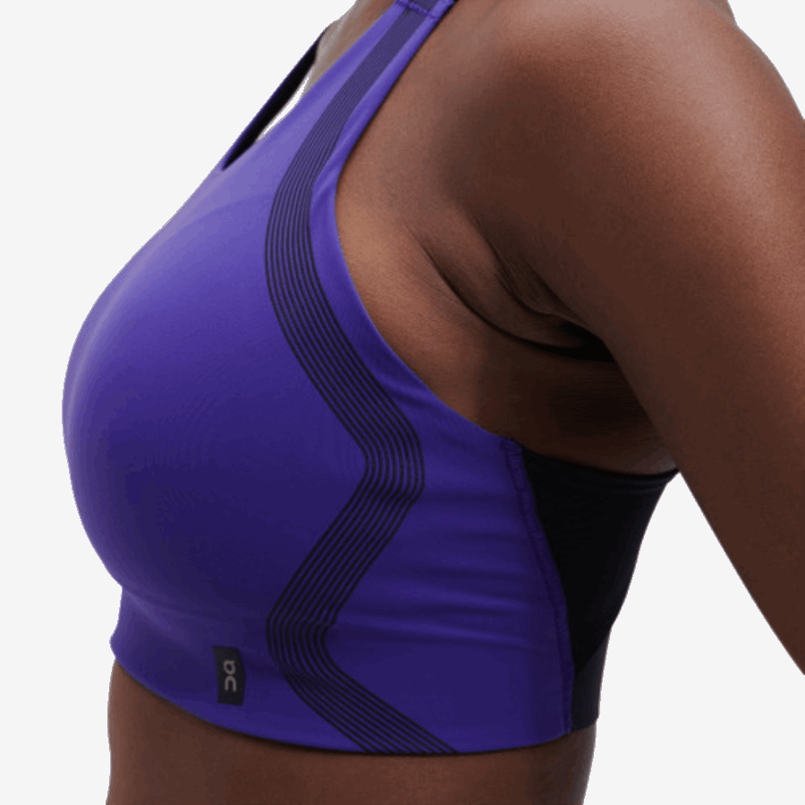 Sur La Brassière Running Performance Noir Crépusculaire