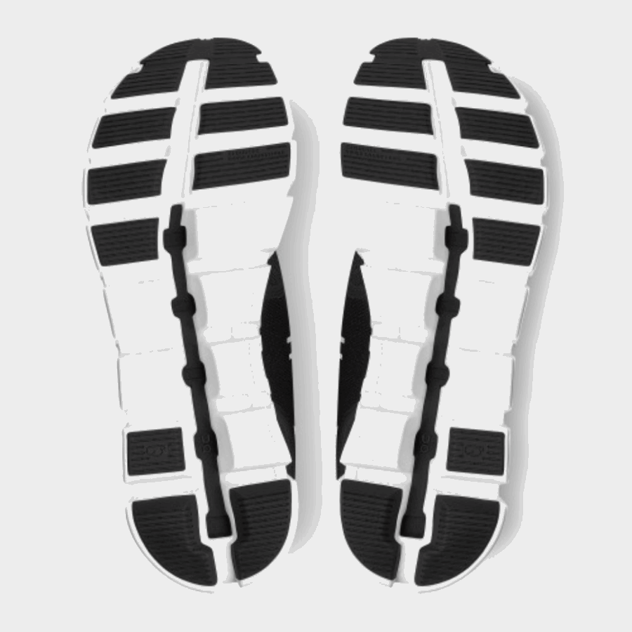 Cloud 5 Noir-blanc En Cours D'exécution