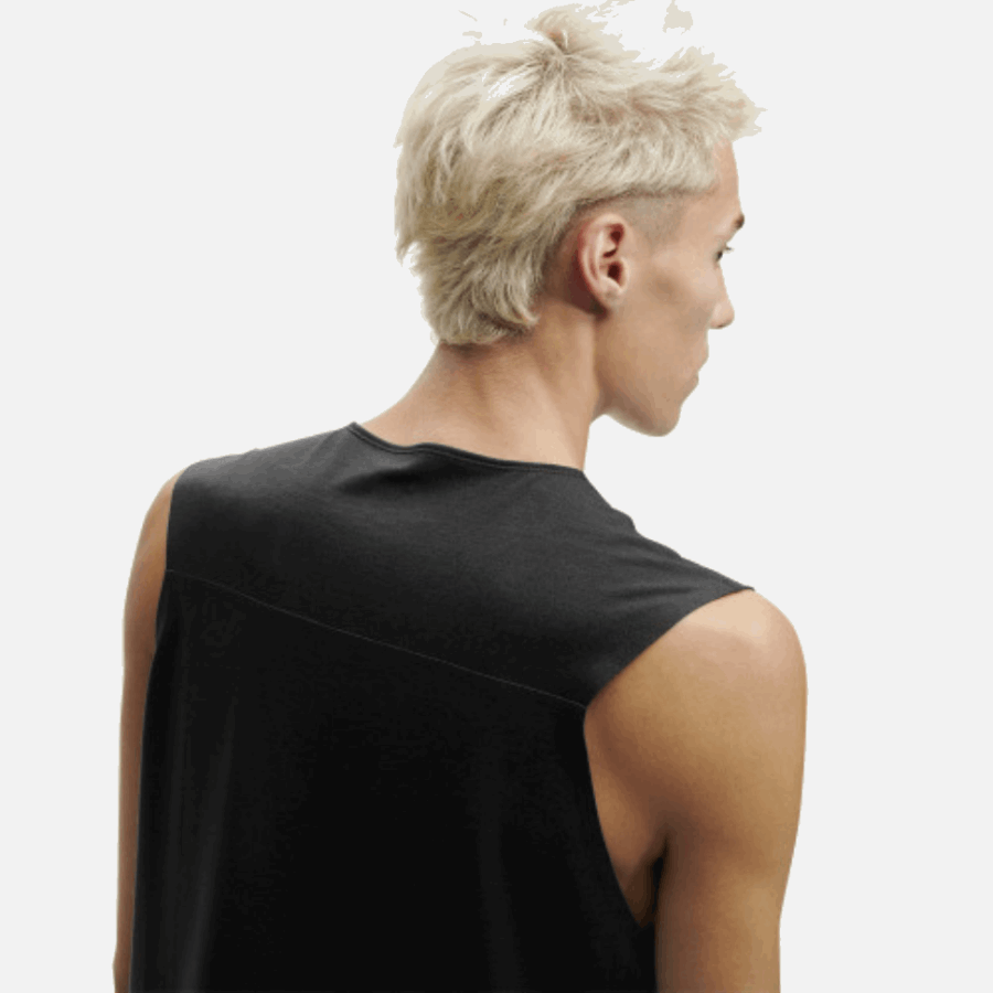 Sur Débardeur Running Noir