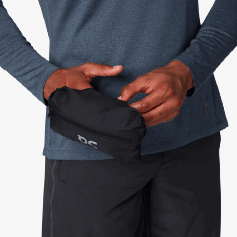 Gilet Météo Sur Running Noir