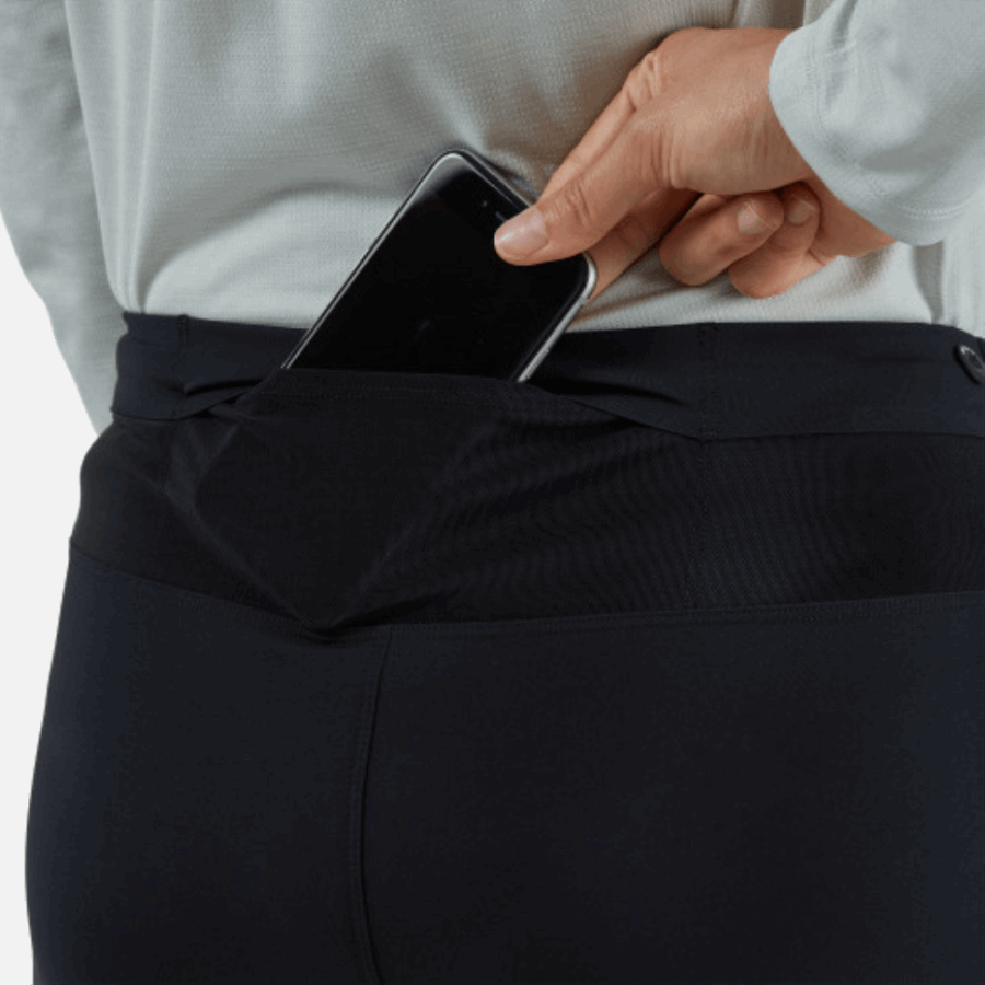 Collant Long Sur Running Noir