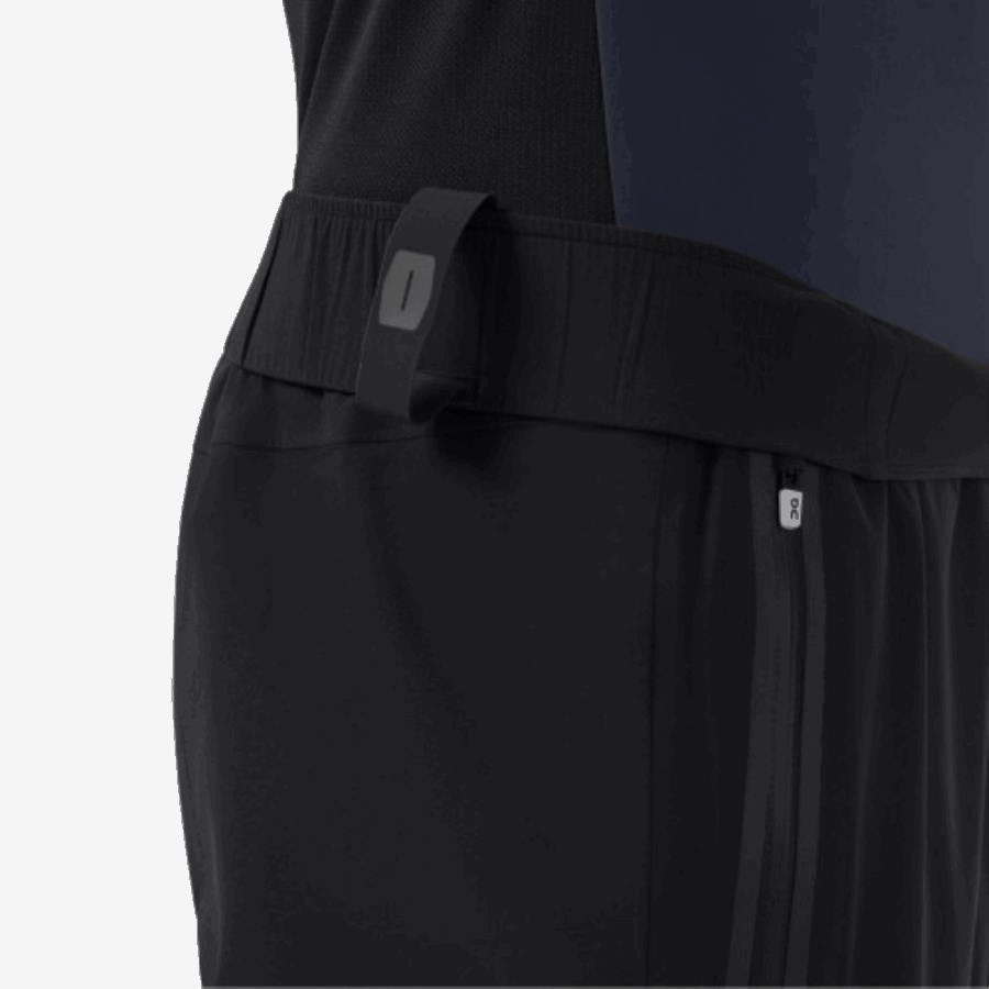 Pantalon Imperméable Sur Running Noir-marine