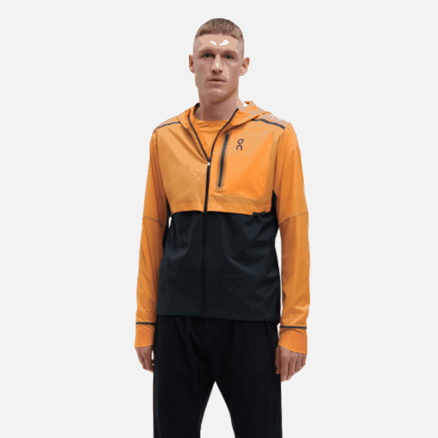 Veste Météo Mangue-marine Sur Running