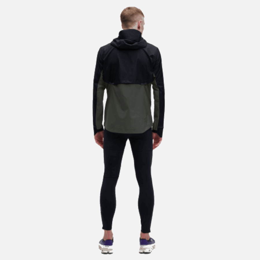 Veste Météo Black-shadow Sur Running