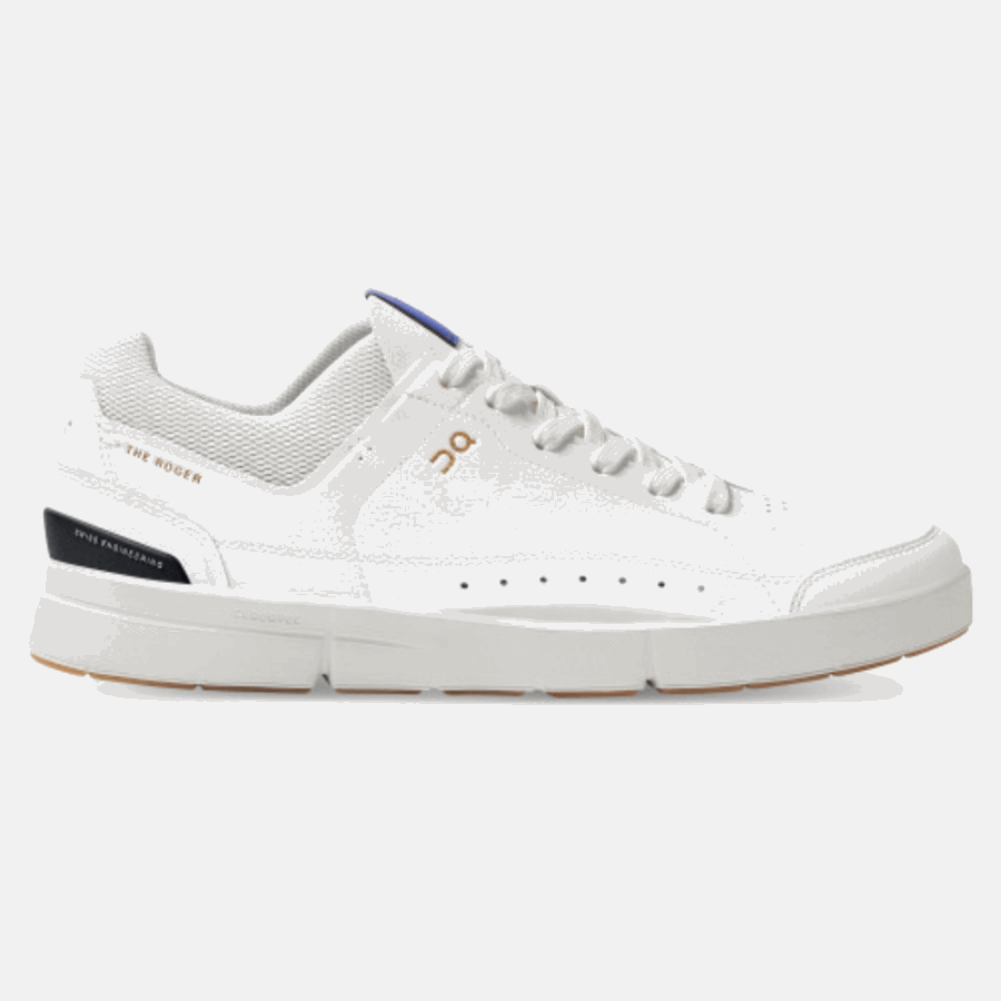 Le Court Central Roger Sur La Course à Pied Blanc-indigo