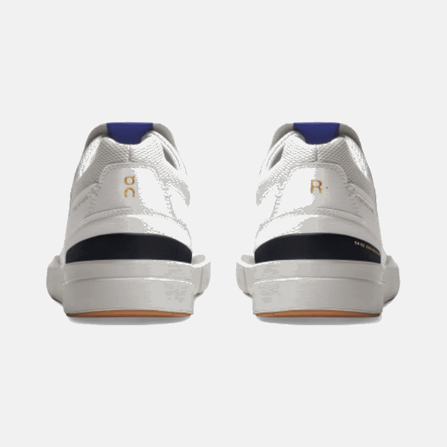 Le Court Central Roger Sur La Course à Pied Blanc-indigo