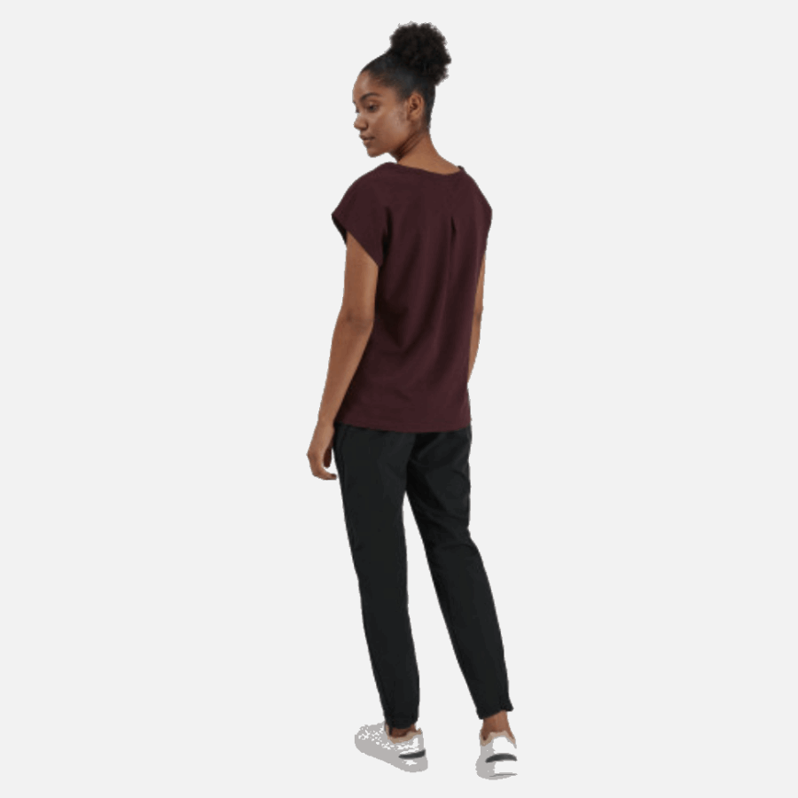 Pantalon Actif Noir Sur La Course